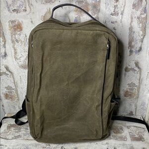Porter & Bond Milo Waxed Canvas Backpack